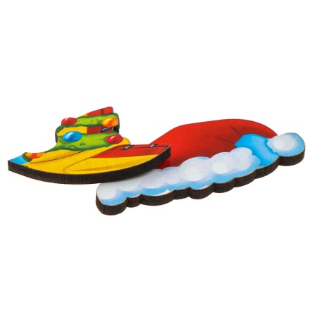 New Year's puzzle "New Year! Gift aircraft "-8