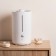 Air humidifier Luazon HM-8, ultrasound, 25W, 4L, 20M2, white