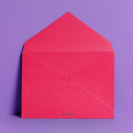 Gift envelope "With Love", embossing, designer paper, 11.5 × 16 cm-2