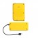 Game console MaxVI GSP-01, with a gamepad, AV cable, 8 bits, 500 games, yellow