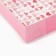 Confectionery packaging, boxing box with PVC lid, “with love”, 12 x 12 x 3 cm