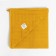 Toward Corner Muslim crumb I, 75x75 cm, mustard color, 100% cotton, 3-p, 180 g/m2