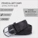 Building belt, width 3 cm, metal buckle, gray color