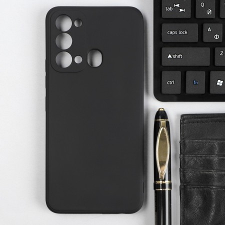 Red Line Ultimate cover for ITEL Vision 3, silicone, black