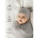 Lightning diaper with a fascion hat, height 56-68 cm, color gray color