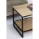 Table journal visit, 941x488x488, black muar/oak sonom