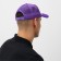 Baseball cap with minaku grid, color violet/white, rr 56-58