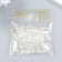 Beads for creativity Plastic "Soap bubble" Transparent "set of 20 grams 0.8x0.8x0.8 cm