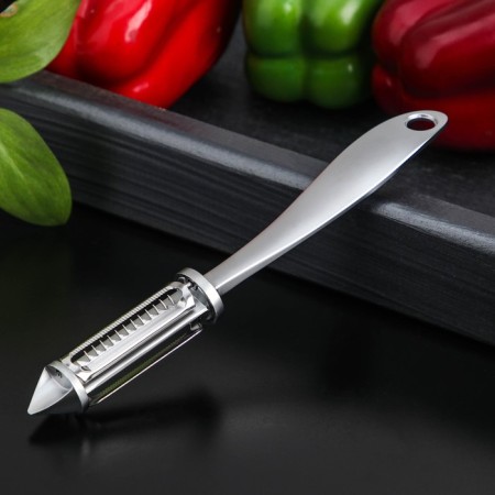 Magistro volt vegetable vegetable steel, stainless steel, silver color