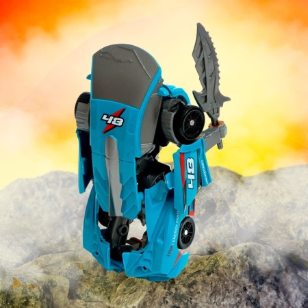 Set of robots "Racing cars" are transformed-9