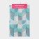 House rug of share "Paul", 40 × 65 cm, turquoise color