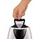 Electric kettle Tefal Ki150d30, metal, 1.7 l, 2400 watts, silver-black