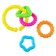 Set of rattles "Little Joy", 2 pcs, color mix, baby