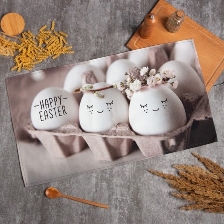 Ethel towel Easter EGGS 40x73 cm, 100% cotton, sarzha 190 g/m2