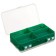 Helios equipment box double -sided, 14 x 8 x 4 cm, green