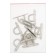Tundra bracket for mounting cables 2.5 cm, stainless steel. steel