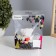 Nightlight "Bear with heart" 2W Led LR44 white 4.5x6x7cm