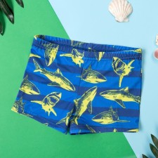 Bathing swimming trunks for the boy KAFTAN “Sharks”, height 122-128 (34), Blue color