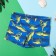Bathing swimming trunks for the boy KAFTAN “Sharks”, height 122-128 (34), Blue color