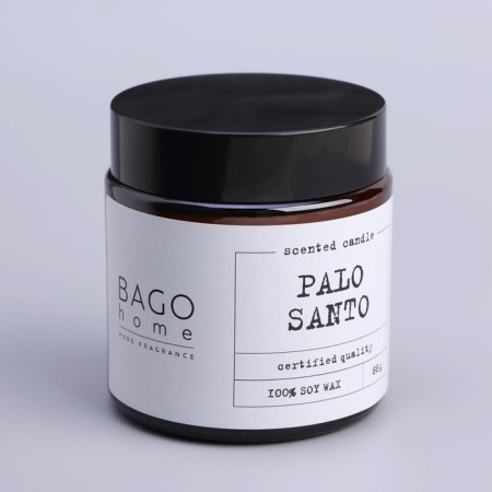 Aromatic candle in the jar "fell santo", owl wax, 88 g-8