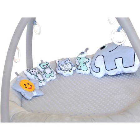 Developing rug Everflo Animals World, Grey color-1
