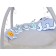 Developing rug Everflo Animals World, Grey color