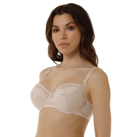 Women's bras of Lengy, size 80c, color silver peony shadow-1