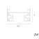 Studge ARTE LAMP Track Accessories A540233, 3.3x200x1.95 cm, white