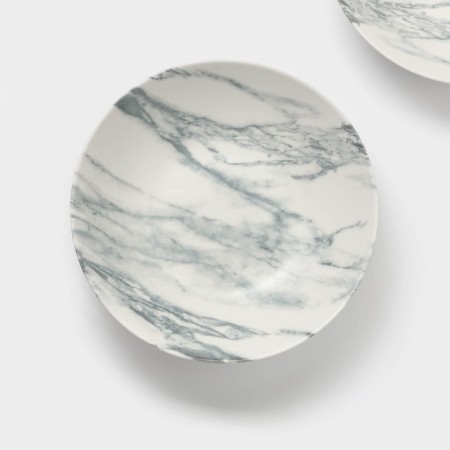 Набор тарелок суповых фарфоровых Magistro Real Marble, 800 мл, 21×4,7 см,2 шт-3