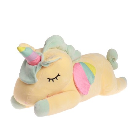Soft toy "Unicorn", 70 cm, rainbow wings, Mix colors-1