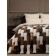 Texrepublic blanket, size 180x200 cm, brown color