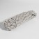 Cord twisted, d = 8 mm, 9 ± 1 m, silver color