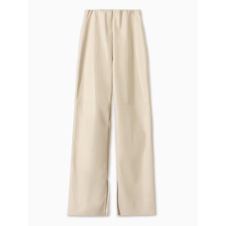 Women's pants, milk color, size 46 (m)-3