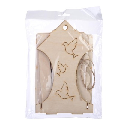 DIY wooden designer-designer with your own hands, 14.5 × 18.5 × 25 cm, Greengo-12