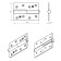 PN1-100 overhead loop, zinc, left, 50 pcs