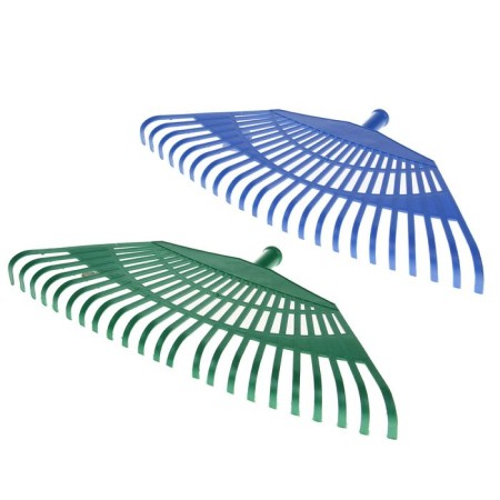 Lobbish rakes, plate, 23 teeth, plastic, tiles 24 mm, without cuttings, mix-6