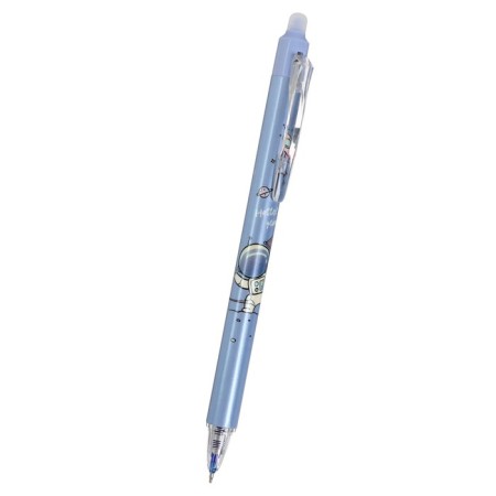 Gel pen with erased ink, blue rod, mix-2