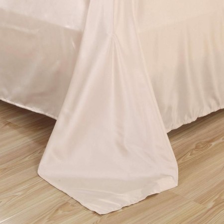 A set with a blanket "Tiara", size 160x220 cm, 160x240 cm, 50x70 cm, beige color-5
