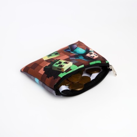Wormy children's textile "Pixels", 11x9x0.5 cm-7