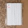 Knitted lace, 20 mm × 10 ± 1 m, white color