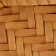 Wicker basket, 20 x 11 x 10.5/22 cm, sequoia