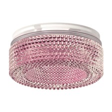 Front nozzle for the D70mm Ambrella Light, Diy Spot, N7193, pink color.