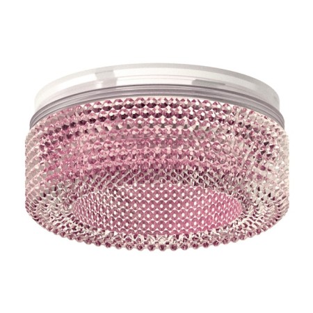 Front nozzle for the D70mm Ambrella Light, Diy Spot, N7193, pink color.