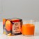 Aromatic candle in a glass "Winter Mandarin", gift packaging, 8x8.5 cm, 30 hours