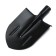 Baying shovel, acute, tuleyka 40 mm, without cuttings, mix