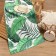 Towel beach Ethel "Leaves", 70*140 cm, 250g/m2, 100%p/e