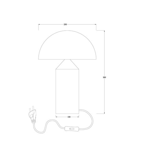 Eleon desktop lamp, 2xe14, brass color-7