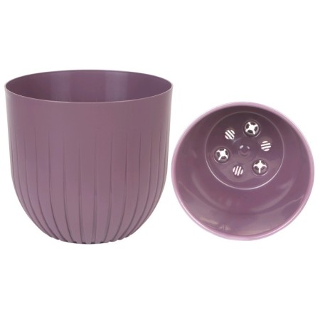 Kashpo Alpha with a tab, 6 l, plum color-1