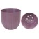 Kashpo Alpha with a tab, 6 l, plum color