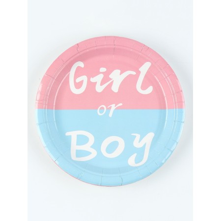 Set of disposable dishes "Gender Pati", 15 items-2